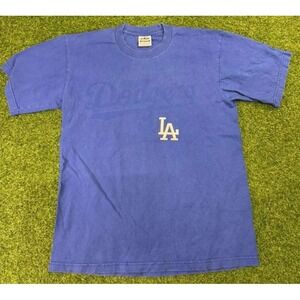Los Angeles Dodgers MLB T-Shirt Mens‎ Large Blue Pro Athletic Baseball Cotton